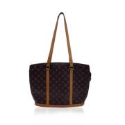 Pre-owned Canvas totes Louis Vuitton Vintage , Brown , Dames