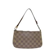 Pre-owned Canvas louis-vuitton-bags Louis Vuitton Vintage , Beige , Da...