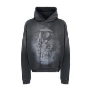 Zwarte Atlas Hoodie Represent , Black , Heren