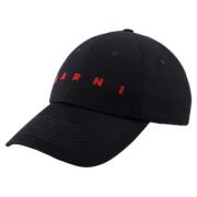 Cotton hats Marni , Black , Dames