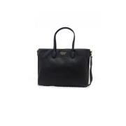 Zwarte en Gouden Parker Handtas Marc Ellis , Black , Dames