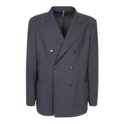 Blauwe Blazer voor Mannen Dell'oglio , Blue , Heren