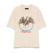 Stijlvolle T-shirts en Polos Amiri , Beige , Heren