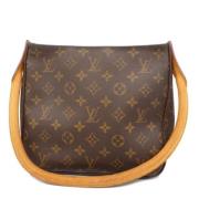 Pre-owned Canvas louis-vuitton-bags Louis Vuitton Vintage , Brown , Da...