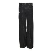 Casual Broeken Diesel , Black , Dames