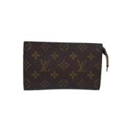 Pre-owned Canvas louis-vuitton-bags Louis Vuitton Vintage , Brown , Da...