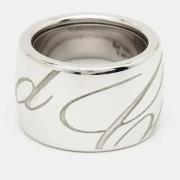 Pre-owned Metal rings Chopard Pre-owned , White , Dames