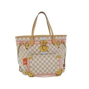 Pre-owned Canvas louis-vuitton-bags Louis Vuitton Vintage , Beige , Da...