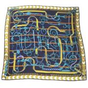 Pre-owned Silk scarves Hermès Vintage , Multicolor , Dames