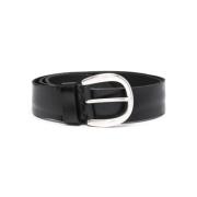 Zwarte riem voor vrouwen P.a.r.o.s.h. , Black , Dames