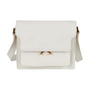 Stijlvolle Schoudertas Marni , White , Dames