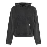 Vintage Zwarte Hooded Sweatshirt Represent , Black , Heren