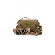 Beige en Gouden Leren Handtas Oneta RU Marc Ellis , Beige , Dames