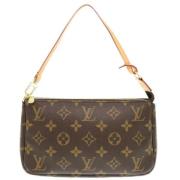 Pre-owned Canvas louis-vuitton-bags Louis Vuitton Vintage , Brown , Da...