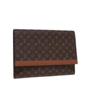 Pre-owned Canvas louis-vuitton-bags Louis Vuitton Vintage , Brown , Da...