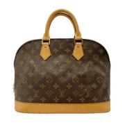 Pre-owned Canvas louis-vuitton-bags Louis Vuitton Vintage , Brown , Da...