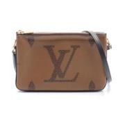 Pre-owned Canvas louis-vuitton-bags Louis Vuitton Vintage , Brown , Da...