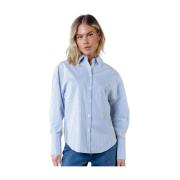 Gestreepte Talia Blouse Colourful Rebel , Blue , Dames