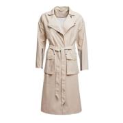 Belted Coats Stutterheim , Beige , Dames