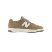 Klassieke Comfortabele Sneaker 480 New Balance , Brown , Heren