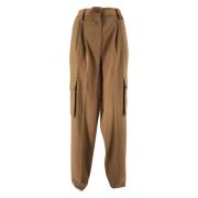 Cargo Broek Herno , Brown , Dames