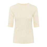 Zachte Tee Top Whisper White Soaked in Luxury , White , Dames