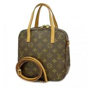 Pre-owned Fabric handbags Louis Vuitton Vintage , Brown , Dames