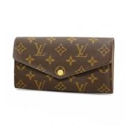 Pre-owned Canvas wallets Louis Vuitton Vintage , Brown , Dames