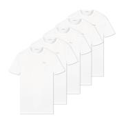 Pak van vijf T-shirts Paul Smith , White , Heren