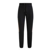 Zwarte Geo Classic Katoenen Joggers Alviero Martini 1a Classe , Black ...