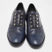 Pre-owned Leather flats Balenciaga Vintage , Purple , Dames