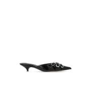 Patent hak slides The Emma Marc Jacobs , Black , Dames