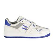 Sportieve witte sneakers met koningsblauwe details Tommy Hilfiger , Wh...