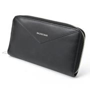 Pre-owned Leather wallets Balenciaga Vintage , Black , Dames