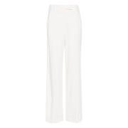 Witte Casual Broek Lorena Antoniazzi , White , Dames