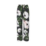 Bloemen Elastische Straight-Leg Broek Stine Goya , Multicolor , Dames