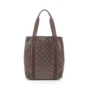 Pre-owned Canvas handbags Louis Vuitton Vintage , Brown , Dames