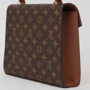 Pre-owned Fabric louis-vuitton-bags Louis Vuitton Vintage , Brown , Da...