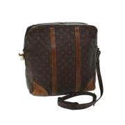 Pre-owned Canvas louis-vuitton-bags Louis Vuitton Vintage , Brown , Da...