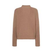 Kameelwol Kasjmiertrui Max Mara Studio , Brown , Dames