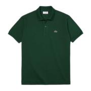 Klassiek Polo Shirt in Diverse Kleuren Lacoste , Green , Heren