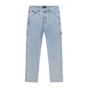 Lightblue Acid Carpenter Jeans GAS , Blue , Heren