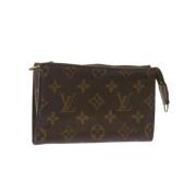 Pre-owned Canvas louis-vuitton-bags Louis Vuitton Vintage , Brown , Da...