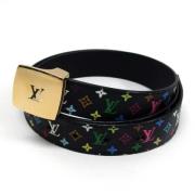 Pre-owned Fabric belts Louis Vuitton Vintage , Multicolor , Dames