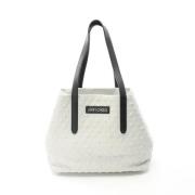 Pre-owned Leather shoulder-bags Jimmy Choo Pre-owned , White , Dames