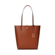 Middelgrote tote tas Ralph Lauren , Brown , Dames