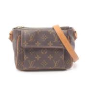 Pre-owned Canvas shoulder-bags Louis Vuitton Vintage , Brown , Dames