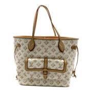 Pre-owned Canvas shoulder-bags Louis Vuitton Vintage , White , Dames