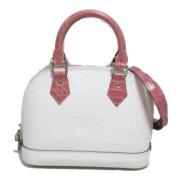 Pre-owned Plastic shoulder-bags Louis Vuitton Vintage , White , Dames