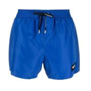 Blauwe Casual Zwemkleding Polyester Boxer Balmain , Blue , Heren